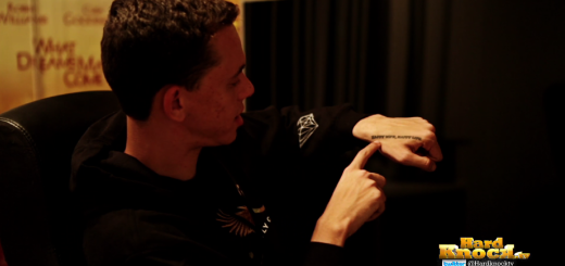 Logic Hard Kncok TV Interview tattoo