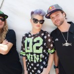 Louie Vito and Kelly Osbourne Hard Knock Hoops Basketball