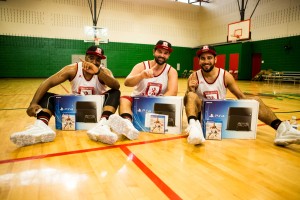 Brandon Cox 505 Games, Jay Blistan Pepsi, Robert Santini PMK